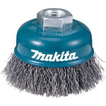 Makita D-24094-75 mm Dalgalı Telli M14 Vidalı Çanak Fırça