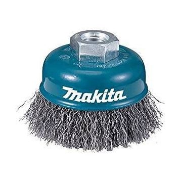 Makita D-29284 100 mm Dalgalı Telli M14 Vidalı Çanak Fırça
