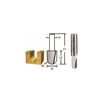 Makita D-48022 Freze Dalma Yarımay Kanal Bıçağı