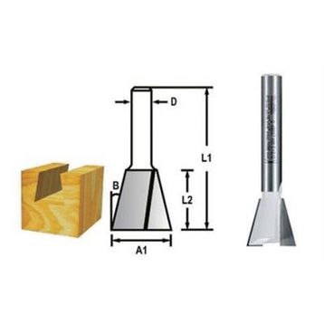 Makita D-48103 Freze Kırlangıç Bıçağı