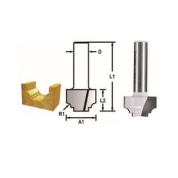 Makita D-48256 Freze Dalma Bıçağı