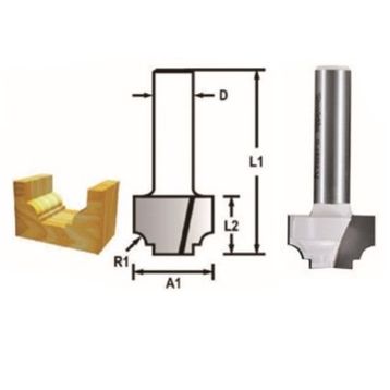 Makita D-48256 Freze Dalma Bıçağı