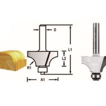 Makita D-48549 Freze Profil Bıçağı