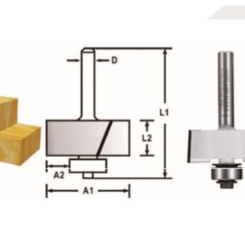 Makita D-48739 Freze Lamba Açma Bıçağı