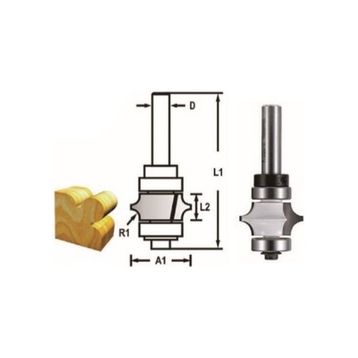 Makita D-48826 Freze Profil Bıçağı