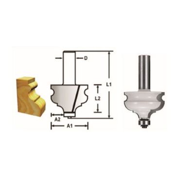 Makita D-48854 Freze Profil Bıçağı