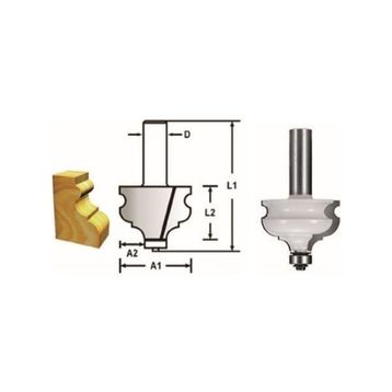 Makita D-48854 Freze Profil Bıçağı