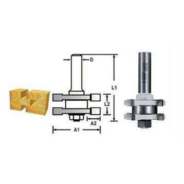 Makita D-48935 Freze Lamba Açma Bıçağı