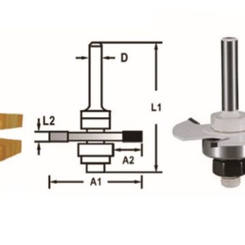 Makita D-48979 Freze Yiv Açma Bıçağı