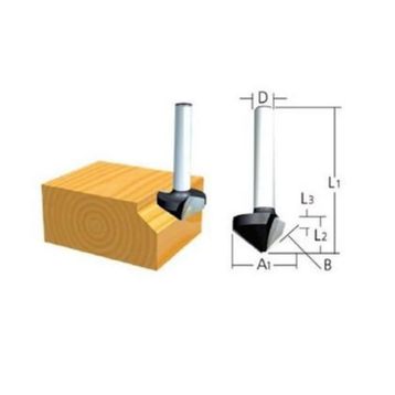 Makita D09385 Freze Ucu