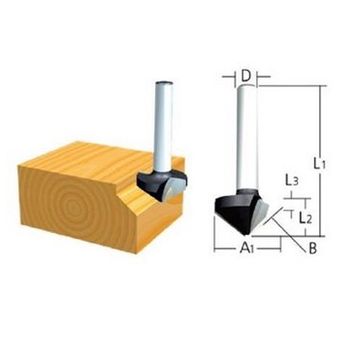 Makita D09385 Freze Ucu