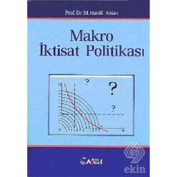 MAKRO İKTİSAT POLİTİKASI - M. HANIFI ASLAN