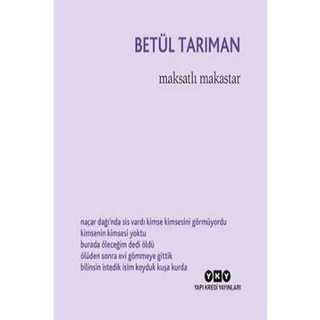 Maksatlı Makastar - Betül Tarıman