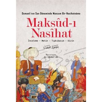 Maksud-ı Nasihat - Murat Ak