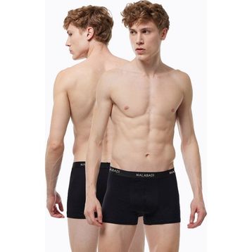 Malabadi 075 Siyah 2'li Erkek Boxer