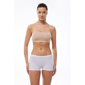 Malabadi 109 Beyaz Modal Kadın Boxer