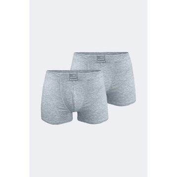 Malabadi 2M074 2'li Gri Erkek Boxer