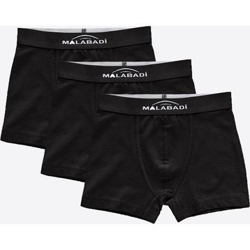 Malabadi 3M208 Siyah 3'lü Erkek Çocuk Boxer