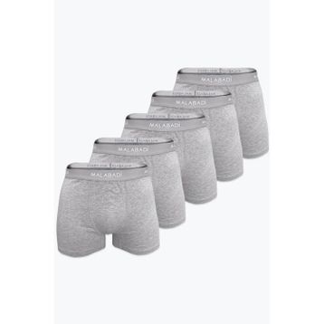 Malabadi 5M075 Gri 5'li Erkek Boxer