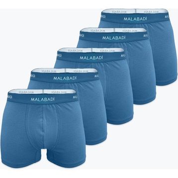 Malabadi 5M075 Mavi 5'li Erkek Boxer