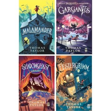 Malamander Serisi 4 Kitap Set Gargantis Shadowghast Festergrimm - Thomas Taylor - Genç Timaş
