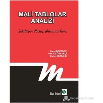 MALI TABLOLAR ANALIZI - MUSTAFA SAVCI