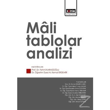 Mali Tablolar Analızı - Öztin Akgüç