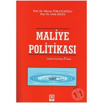 Maliye Politikası - Mircan Tokatlıoğlu Ufuk