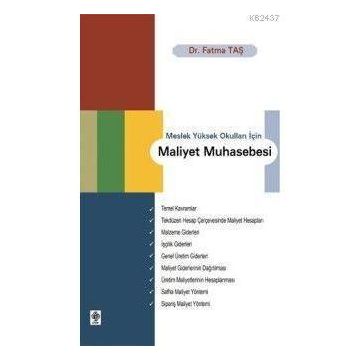 MALIYET MUHASEBESI - FATMA TAŞ