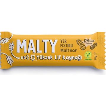 Malty 34 gr Yer Fıstıklı Malt Bar