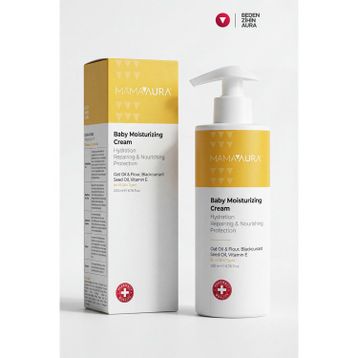 Mamaaura %100 Yenilebilir 200 ml Baby Moisturizing Cream