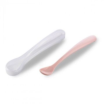 Mamajoo 2x Beslenme Kaşığı Powder Pink & Saklama Kutusu