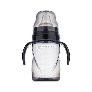 Mamajoo 5040 Black 270 ml Kulplu Akıtmaz Eğitici Bardak