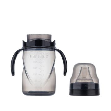 Mamajoo 5040 Black 270 ml Kulplu Akıtmaz Eğitici Bardak