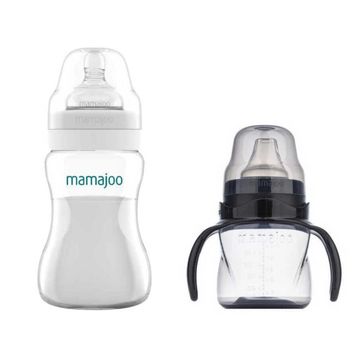 Mamajoo MMJ5033 Pearl 160 ml Siyah Kulplu Akıtmaz Eğitici Bardak