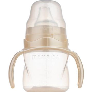 Mamajoo Pearl 160 ml Kulplu Akıtmaz Eğitici Bardak+Anti-Kolik Bardak Ucu