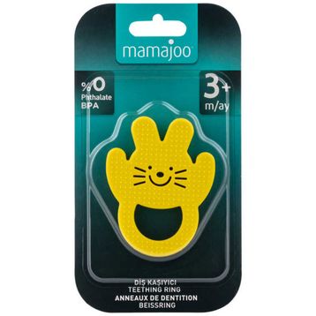 Mamajoo Sarı Tavşan Yumuşak Diş Kaşıyıcı