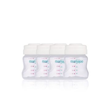 Mamajoo Silver 4x150 ml Anne Sütü Saklama Kapları