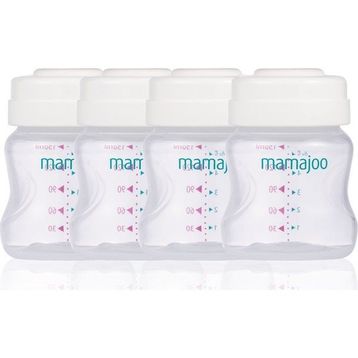 Mamajoo Silver 4x150 ml Anne Sütü Saklama Kapları
