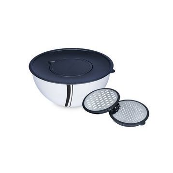 Mamma Ambition 5 Parça Rende Aparatlı 24 cm Karıştırma ve Saklama Kabı
