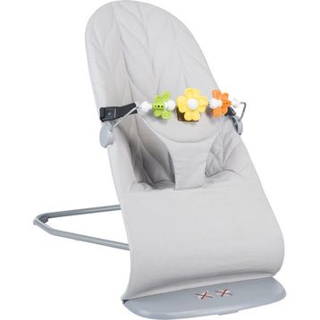 Mamma Deluxe Cotton Gri Oyuncaklı Ana Kucağı + Ekstra Kılıf + Seyahat Çantası