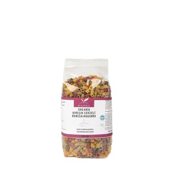 Mamma Emada 250 gr Organik Karışık Sebzeli Boncuk Makarna