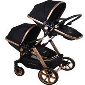 Mamma Twin Gold Travel Sistem İkiz Bebek Arabası