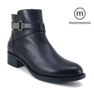 Mammamia 1340 Siyah Kadın Deri Bot