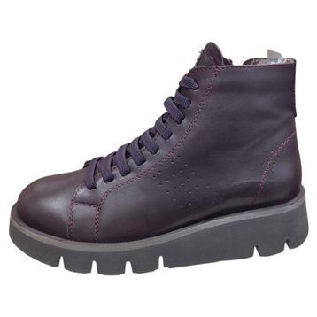 Mammamia D24KB-4145 Bordo Deri Kadın Bot
