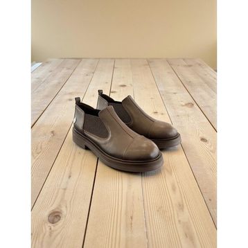 Mammamia D25KA-7220 Kahve Hakiki Deri Tam Ortopedik Kadın Casual Günlük Ayakkabı