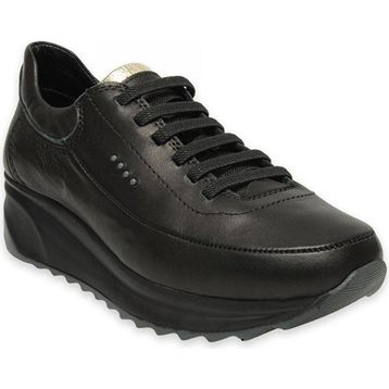 Mammamia D25YA-3475-B Siyah Kadın Deri Casual Ayakkabı