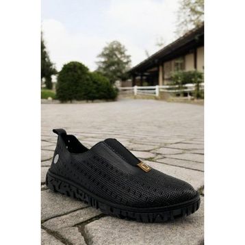 Mammamia D25YA-665 Siyah Kadın Deri Casual Ayakkabı