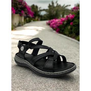 Mammamia D25YS-2530 Günlük Siyah Kadın Sandalet