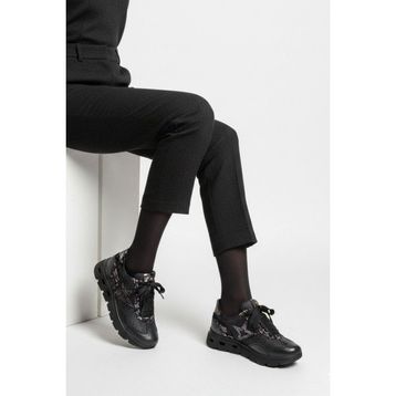 Mammamia D26YA-3990 Siyah Kadın Hakiki Deri Casual Ayakkabı